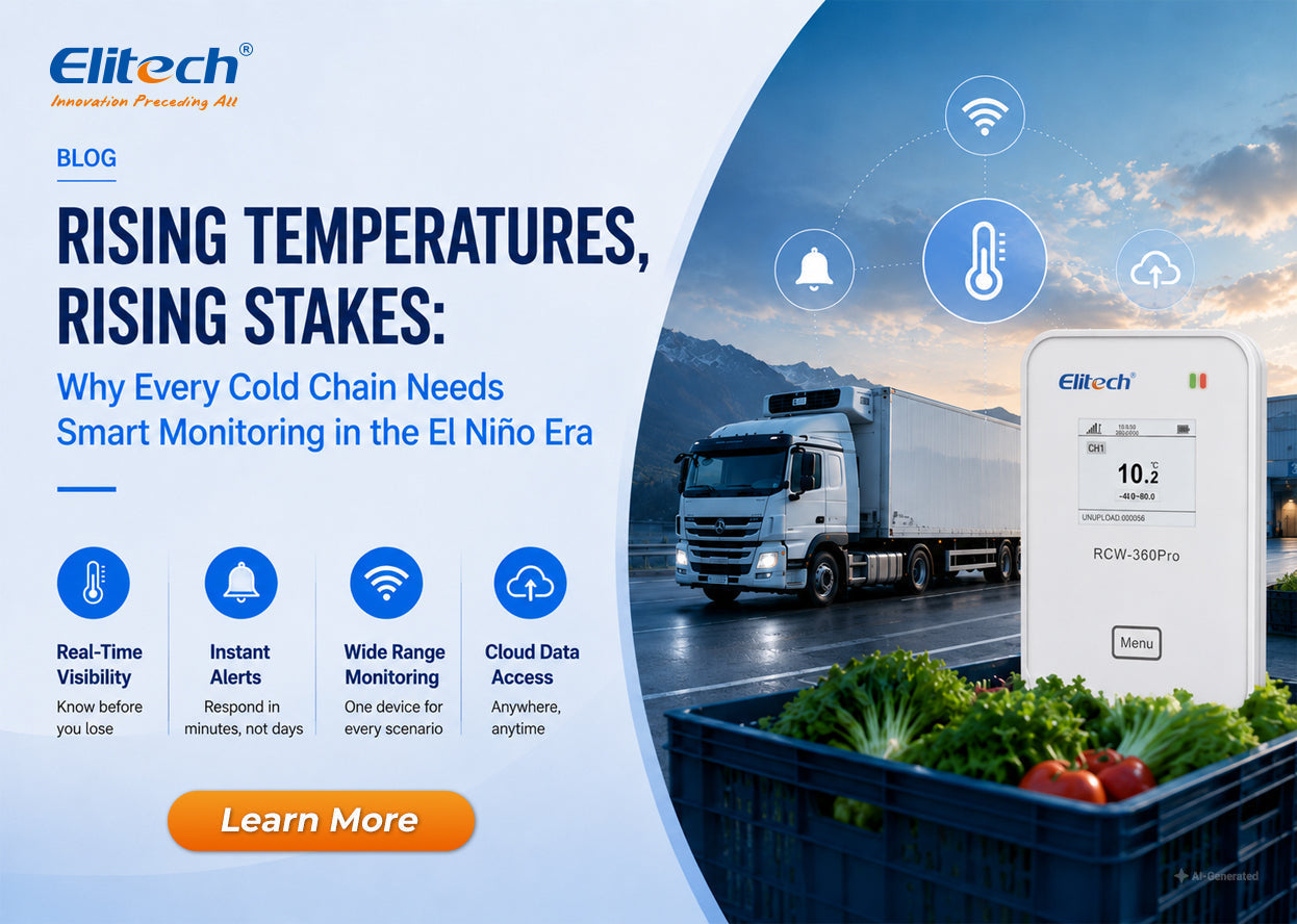 Cold chain temperature monitoring in a record-breaking heatwave