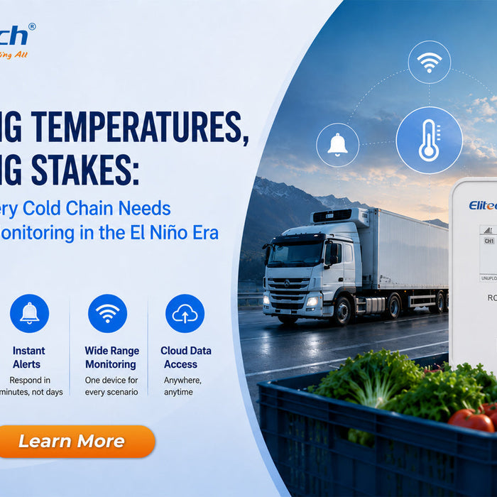 Cold chain temperature monitoring in a record-breaking heatwave