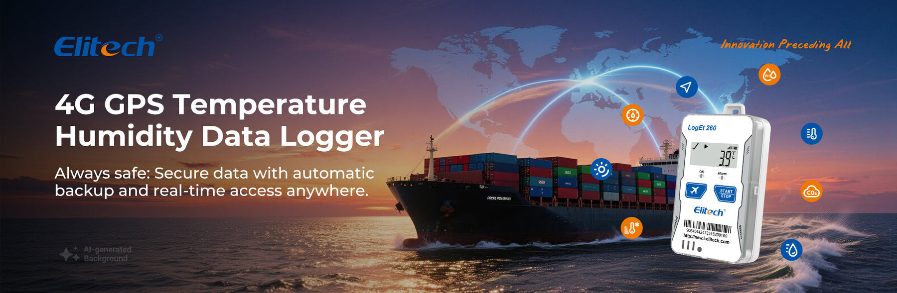 Cold Chain Safety Through the Long Haul — A Real-World Solution for Temperature-Sensitive Transport — Elitech Loget 260 Series