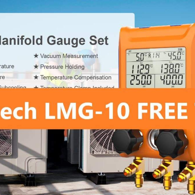 Elitech LMG-10 Digital Manifold Gauge Free Trial | ElitechEU
