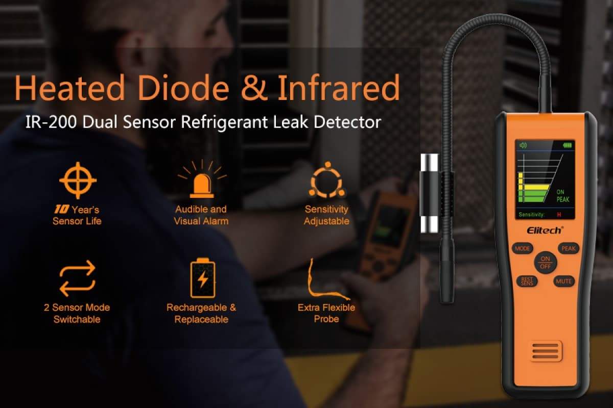 How Does A Heated Diode Refrigerant Leak Detector Work? | ElitechEU