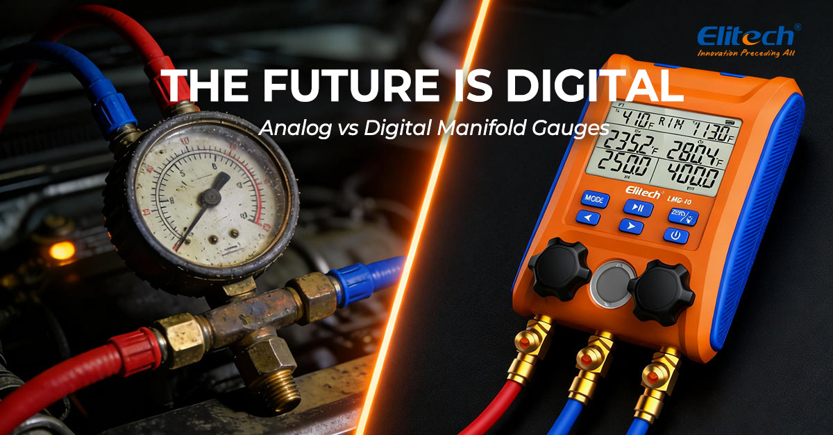 digital vs analog manifold gauges