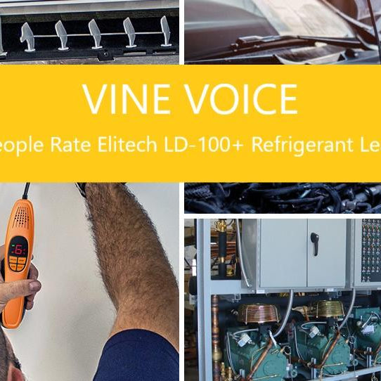 VINE VOICE of Elitech LD-100+ Refrigerant Leak Detector | ElitechEU