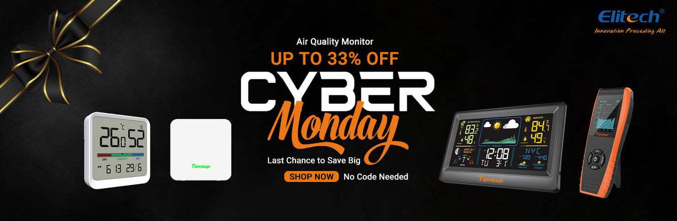 Cyber Monday - Air Quality Monitor Up to 33% OFF