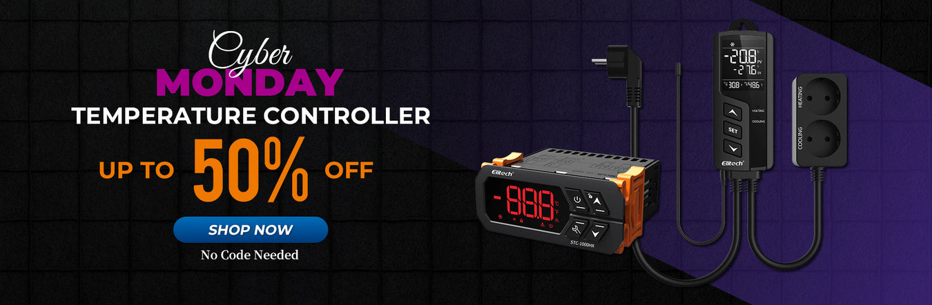 Cyber Monday - Temperature Controller Up to 50% OFF
