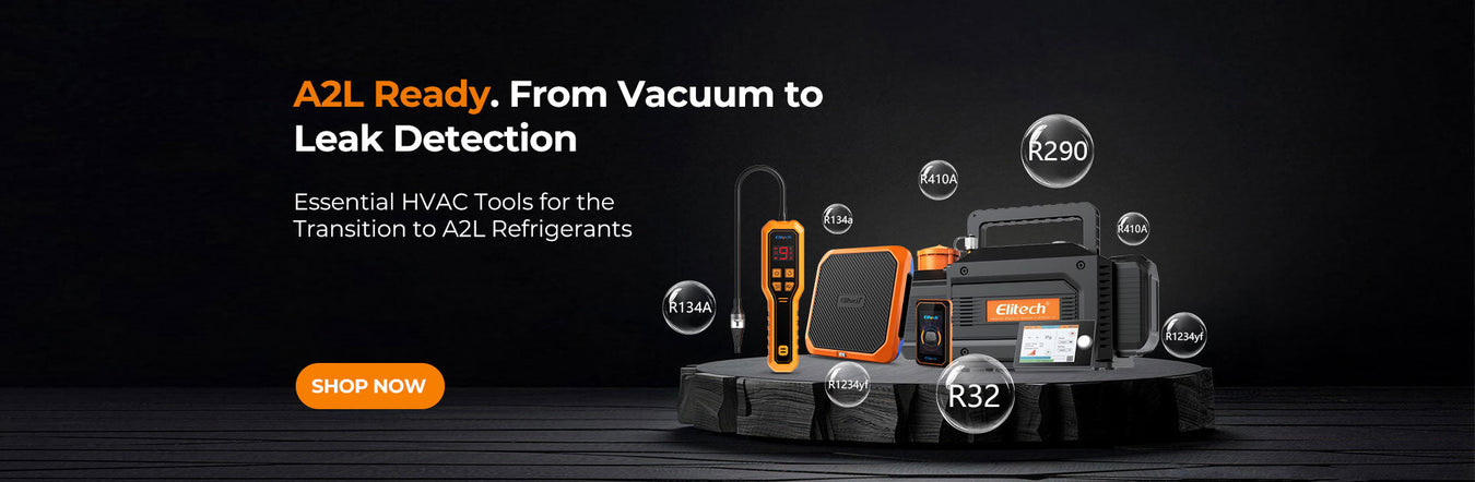 A2L Compatible HVAC Tool Options