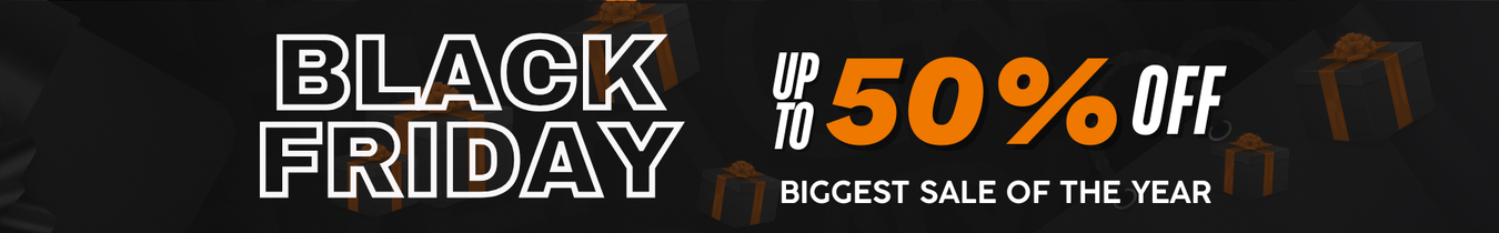 BLACK FRIDAY Up to 50% OFF