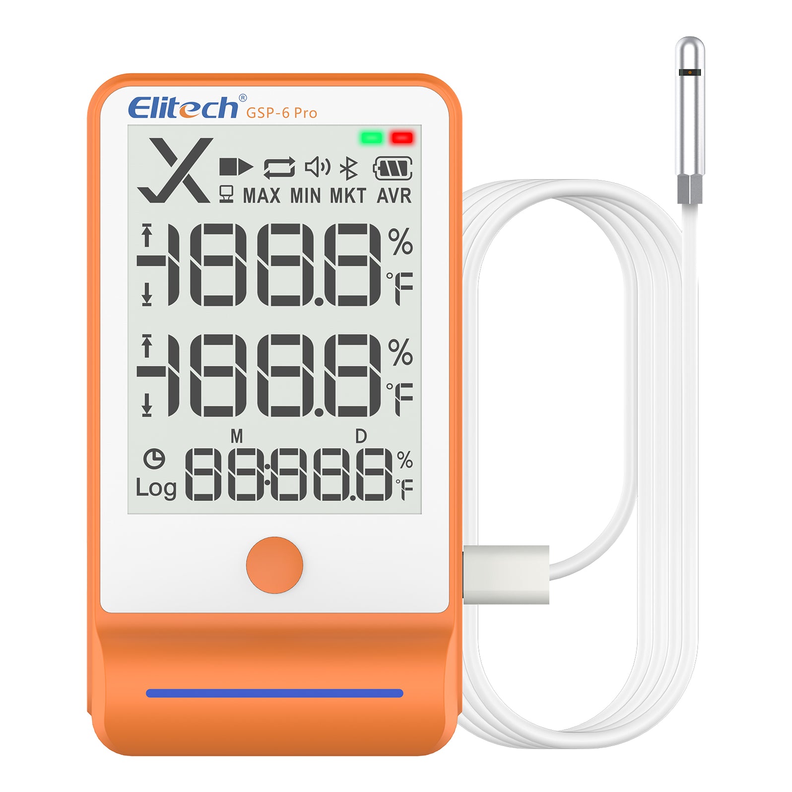 Elitech GSP-6Pro Bluetooth Temperature and Humidity Data Logger — ElitechEU