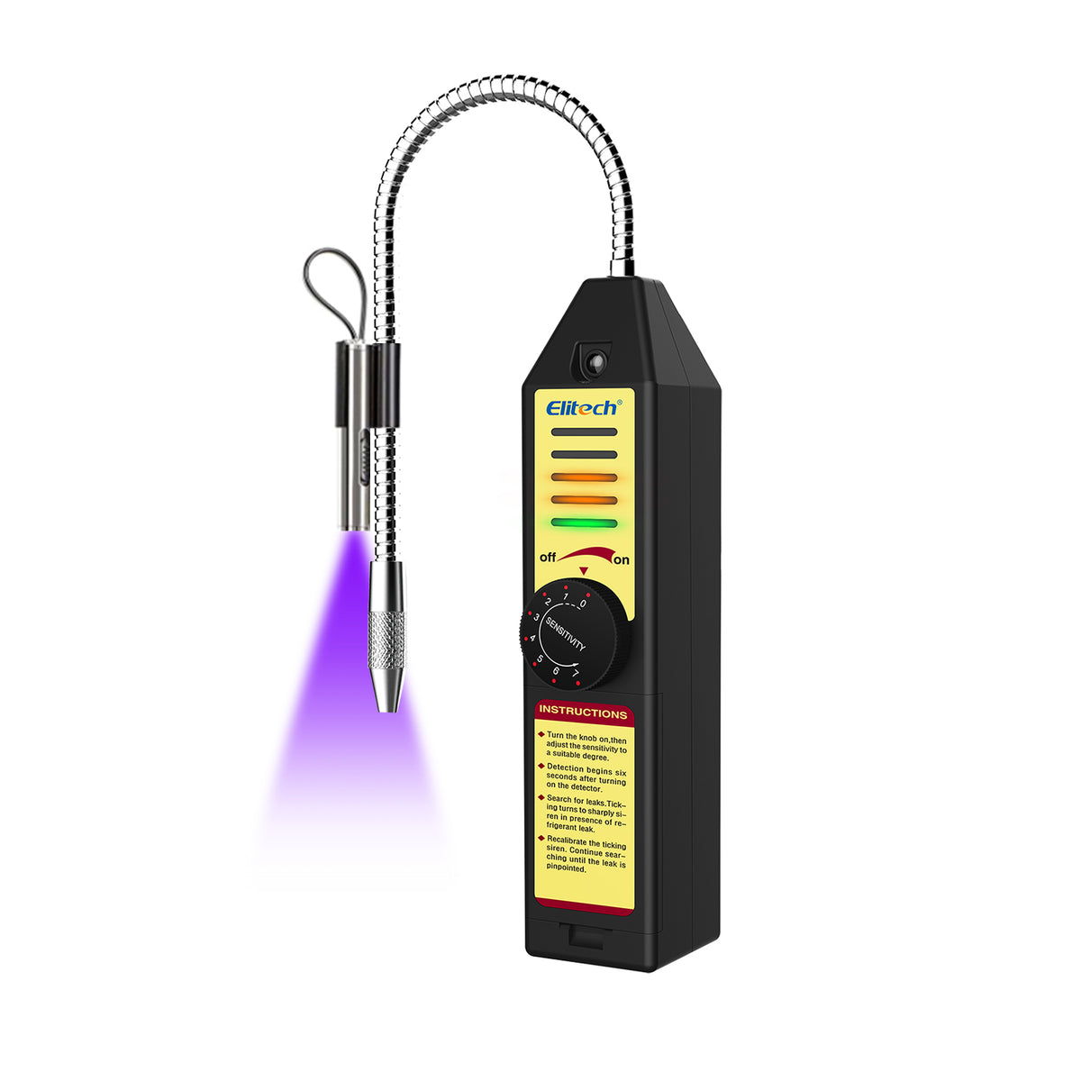 Elitech WJL-6000S Refrigerant Leak Detector Corona Sensor AC Leak