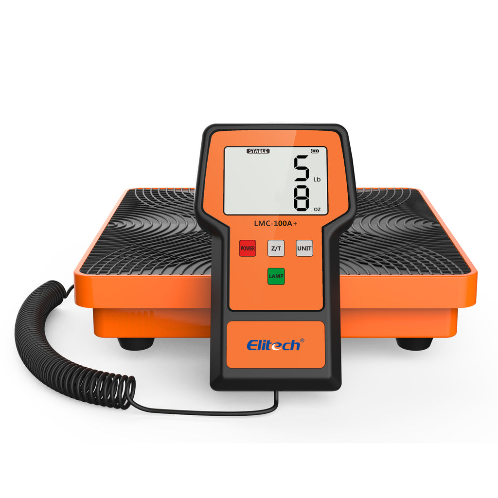 Refrigerant Scale, AC Recovery Scale, Electronic Charging Scale — ElitechEU