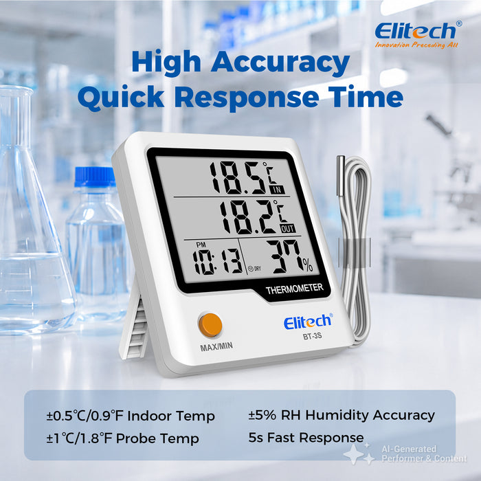 Elitech BT-3S Dual Channel Temperature Data Logger — ElitechEU