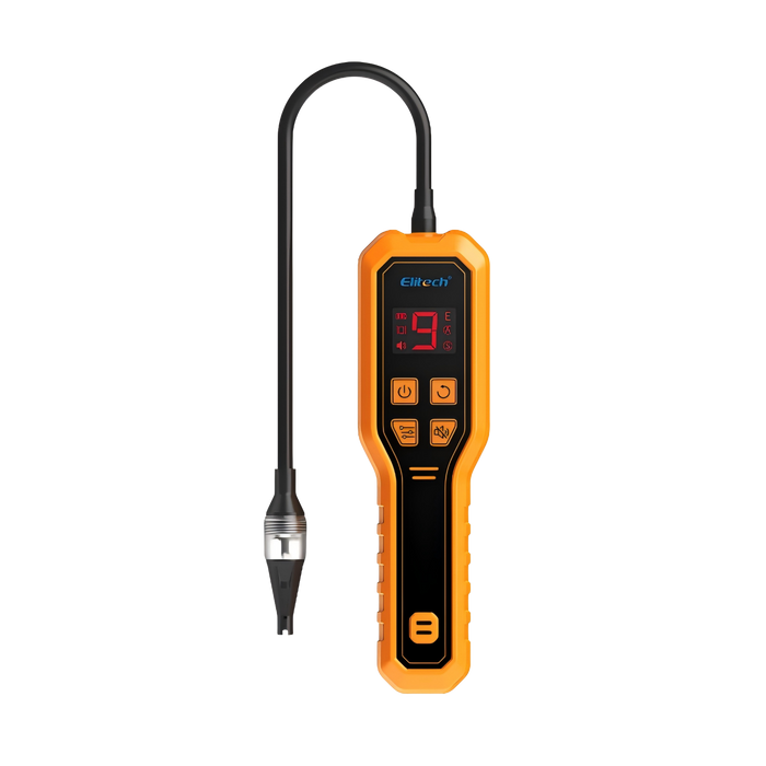 Elitech HVAC Tools Set A - Detector de fugas de refrigerante LD-100+ y báscula de refrigerante LMC-100F+ y medidor de colector digital DMG-4B y bomba de vacío inteligente SVP-7