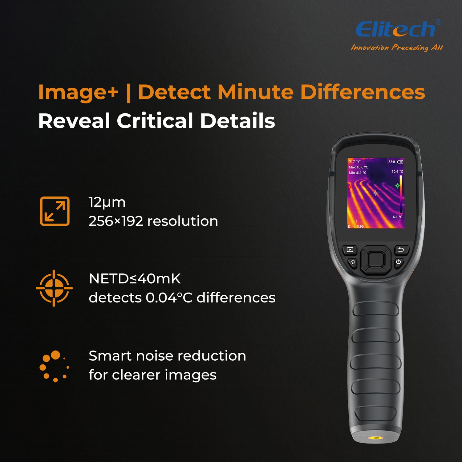 Elitech TIC-210 Handheld Thermal Imaging Camera — ElitechEU