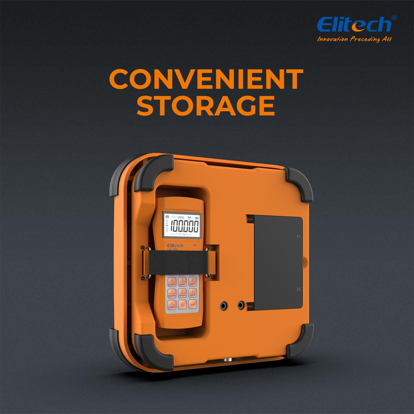 Elitech LMC-200 Refrigerant Scale HVAC Digital Charging Scale — ElitechEU