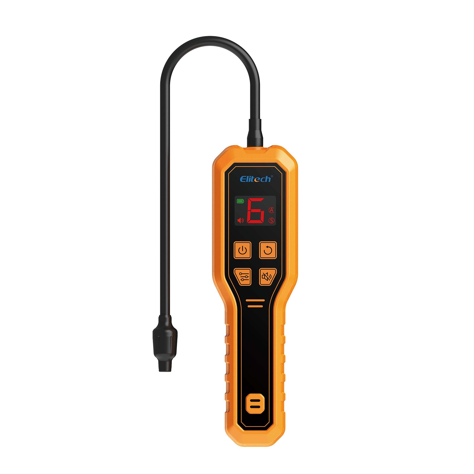 Elitech HVAC Tools Set F - ELD-210 Refrigerant Leak Detector & LMC-100F+ Refrigerant Scale & DMG-2SE-kit Digital Manifold Gauge & NVP-5 Vacuum Pump