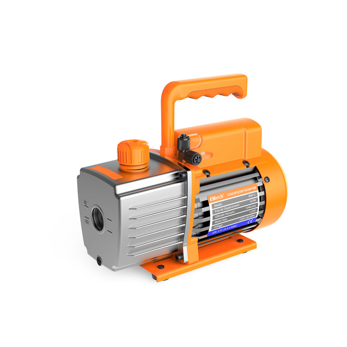 Detector de fugas de refrigerante Elitech HVAC Tools Set F - ELD-210 & Báscula de refrigerante LMC-100F+ & Manómetro digital para colector DMG-2SE-kit & Bomba de vacío NVP-5