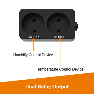 Non-WiFi) - Elitech STC-1000Pro-TH Temperature Humidity Controller Thermostat Pre-Wired Outlets Non-WiFi) - Elitech STC-1000Pro-TH Temperature Humidity Controller Thermostat Pre-Wired Outlets