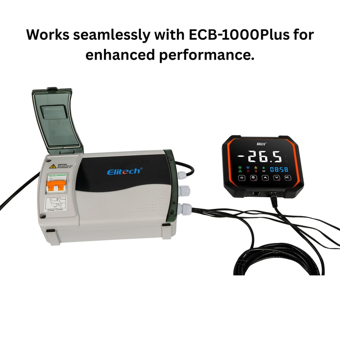 <tc>Elitech LS200 Panel de control eléctrico de plástico dividido monofásico WiFi con refrigeración 3HP, descongelación, ventilador, salida de luz y alarma 100-256VAC Red WiFi</tc>