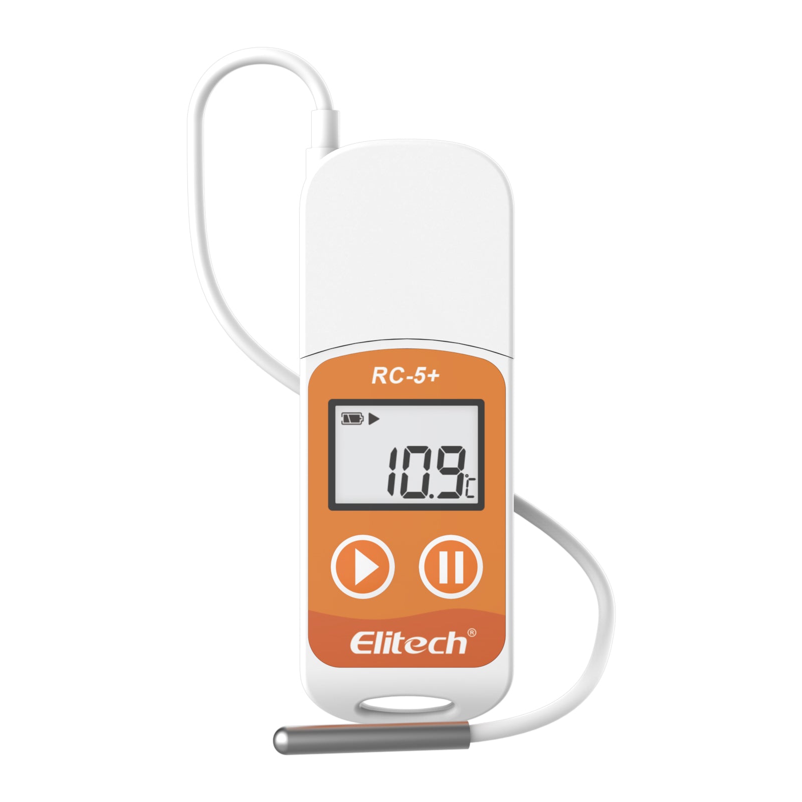 Elitech RC-5+ TE PDF USB Temperature Data Logger with External Probe -40℃~85℃