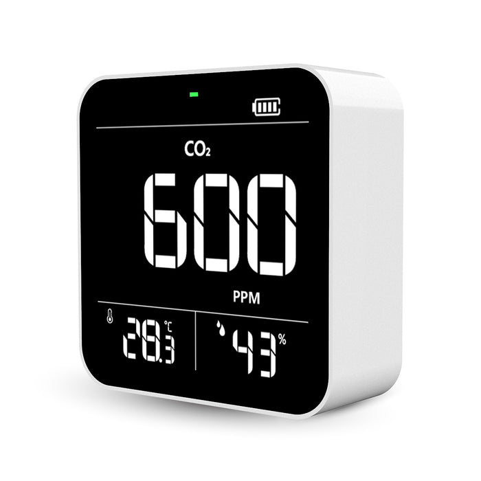 Monitor de CO2 Temtop C10, monitor de calidad del aire, detector de dióxido de carbono para interiores, probador de CO2, temperatura y humedad relativa