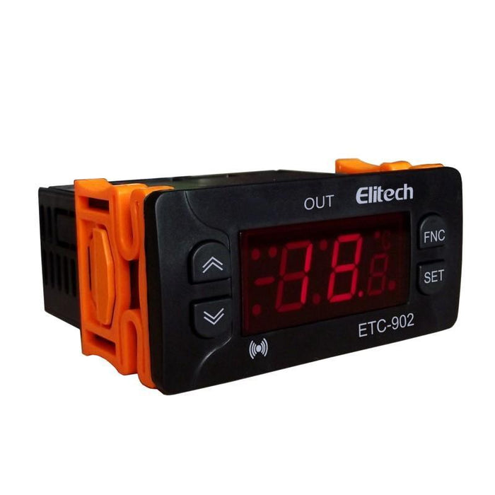 Elitech ETC-902 Temperature Controller with Cooling/Heating Control Mode, NTC/PTC Temperature Sensor Optional - ElitechEU