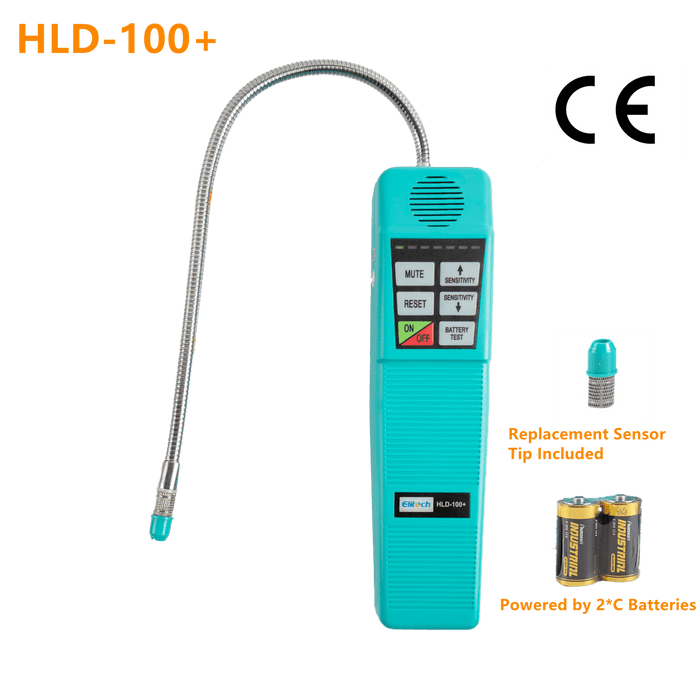 Elitech HLD-100+ Halogen Refrigerant Leak Detector HVAC Corona Sensor Freon Gas Tester - Elitech UK