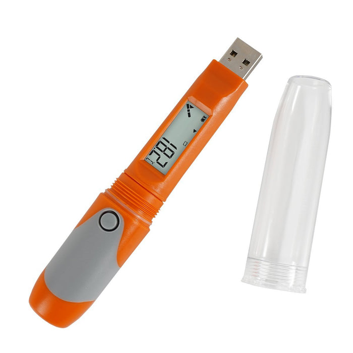 Elitech RC-51H USB Temperature Humidity Data Logger, 32000 Recordings ,PDF Report, 2-Year Battery Life, Calibration Certified Multi-Use Temperature Data Logger Elitech 