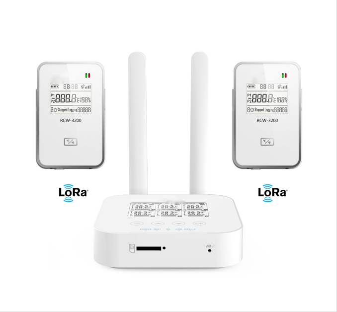 Elitech RCW-3000&3200 Wireless Data Logger 4G+WiFi+Lora Temperature and Humidity Monitor System support Cloud and Mobile App - ElitechEU
