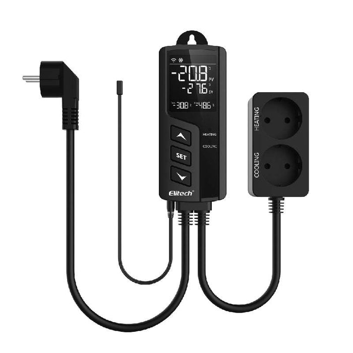 STC-1000 Digitaler Temperaturregler mit Sensor, 110-220 V Thermostatsteuerung Digitaler Temperaturregler STC-1000 Digitaler Temperaturregler mit Sensor, 110-220 V Thermostatsteuerung Digitaler Temperaturregler