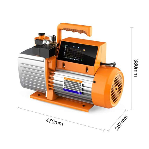 Elitech SVP-9 Intelligent 2-Stage Vacuum Pump, 7CFM,3S/L, APP Control, Data Logging, Smart Control, HVAC Refrigerator Auto Air Condition Service Tool - Elitech UK