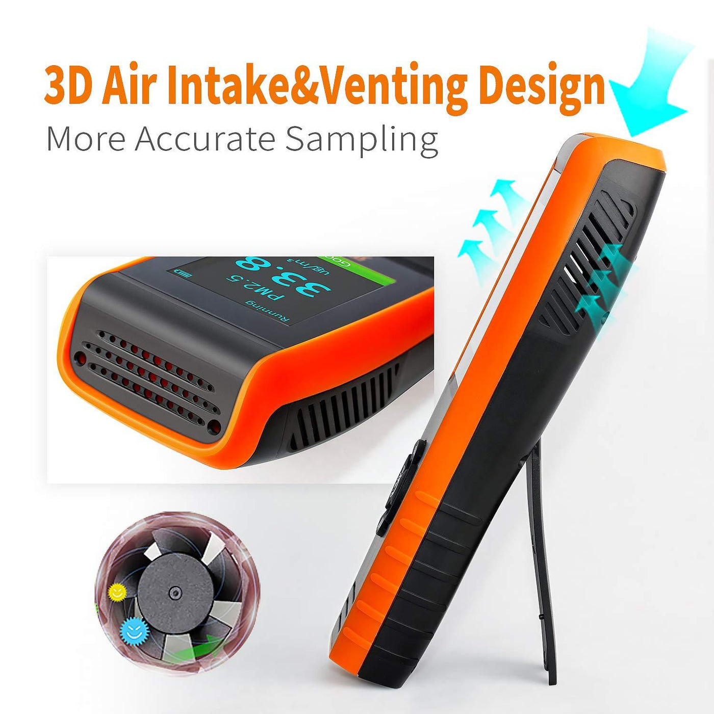 Temtop P600 Air Quality Monitor Portable PM2.5 PM10 Detector — ElitechEU